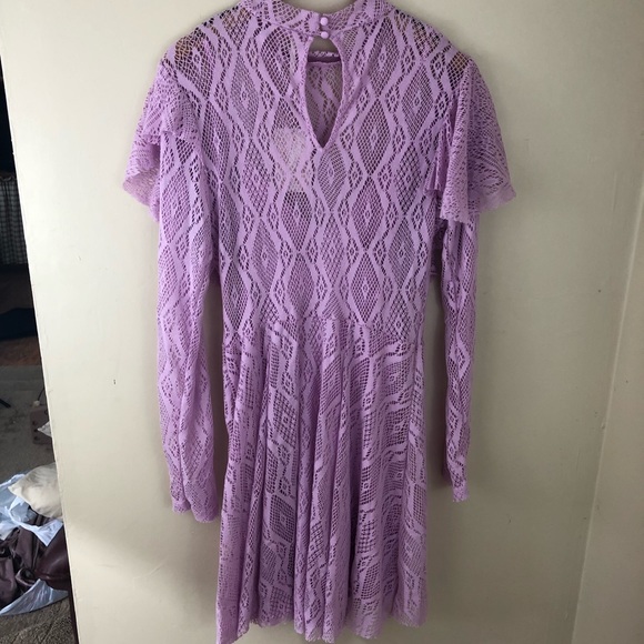 Free People lavender midi dress NWT - Picture 3 of 8